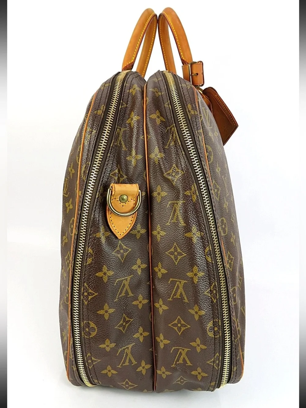 Louis Vuitton Brown Monogram Weekend Travel Bag